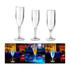 Wine Glasses Clear Goblet Shatterproof Champagne Cup For Festival Indoor