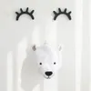 Poupées en peluche tête éléphant licorne cerf pépinière chambre d'enfance décor tentures murales pour bébé chambre montage enfants jouets en peluche 231207