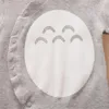Rompers Zafille Cartoon Totoro Baby Rompers for Borns Cotton Kawaiiのベビー服と帽子アニメクローラー