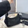 10A إعادة إصدار Hobo Luxury Mini Designer Bag حقيبة يدوية عالية الجودة محفظة Crossbody نايلون المحافظ على الكتف حقائب HAISURYS DHGATE