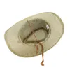 Sun hat for men and women's summer hats personalized western cowboy straw hat beach hat HA18 2204072046