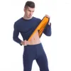 Men's Thermal Underwear Sets For Men Winter Thermo Long Clothes Women Thick Keep Warm Solid High Elastic