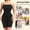 Body da donna senza cuciture Butt Lifter Shapewear Vita Trainer Body Shaper Strappy Back Petto che migliora il corsetto intimo correttivo