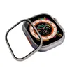 Screenprotector voor Apple Watch Ultra 49 mm Accessoires Metalen bumper + gehard glas Aluminium cover HD iWatch Ultra 49 mm