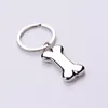 Chaveiros bonito cão osso chaveiro moda liga encantos pet pendente tags anel para homens mulheres presente carro chaveiro jóiaskeychains255p