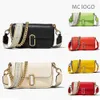 2024 Designer Marc Women's Handbag LCONIC Double J Gold Hardware Cintiera Nuova borsa di sito Web ufficiale Dermis Christmas Borse