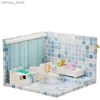 كتل الأجهزة المنزلية لبنات البناء المصغرة نموذج المنزل الداخلي DIY Toys Street View View Bricks Eduals Toys for Boys Girls Gifts R231208