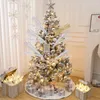 Decorative Flowers 1pc Glitter Sequin Foam Tassel Strip Christmas Decoration Ornaments Artificial Tree Decor Wedding Party Design