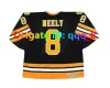 Orr Bobby Raymond Bourque Custom CCM Throwback Boston Hockey Jersey Adam Oates Cam Neely Derek Sanderson Willie O'Ree Gerry Cheevers Happy G