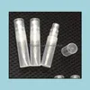 Packing Bottles 2Ml L 5Ml 10Ml Plastic/Glass Per Bottle Empty Refilable Spray Small Par Atomizer Sample Vials 270Pcs Drop Delivery O Otoav