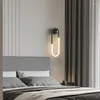 Lâmpadas de parede moderna e minimalista elipse led luz ouro preto cobre arandela luminária para sala quarto corredor escadas lâmpada decoração casa