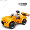 Bloklar Yeni Speed ​​Şampiyonası F1 Süper Spor Yarışı Yapı Blokları MOC Küçük Araç Otomobil Klasik Model Tuğla Toys Çocuk Hediyeleri R231208