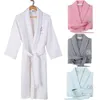 Mulheres do sono feminino Mulheres algodão Terry Bath Robe Suck Water El Spa Toalha Bathrobe Plus Tamanho Men Kimono Long Loves Vestidos Vestidos de Vestidos