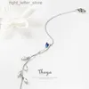 Chain Thaya Chinese Style Beads Bracelets 925 Sterling Silver Blue Crane Bracelets for Girls Elegant Special Jewelry YQ231208