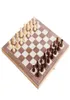 3 in 1 30 30CM Folding Board Wooden International Chess Game Pieces Set Staunton Style Chessmen Collection Portable Board Game282g4452653