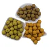 Jouets de dentition 50 pièces couleurs rouille Olive avoine bois perles de Silicone 10mm 12mm 15mm 20mm bébé boules rondes en vrac pour stylos bijoux accessoire 231207