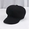 Berets Winter Sboy Caps Frauen Gatsby Cap Achteckige Baker Schirmmütze Fahren Hut Weibliche Hüte Maler Tour