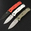 Folding 533 Bugout Knife Mini Nylon Fiber Handle Pocket Knives Outdoor Fishing Safety Defense Portable EDC Tool