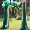 77 cm * 600 cm arc de mariage drapé tissu drapé fond rideau draperie fête fournitures cérémonie réception suspendus décoration CL3037