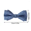 Bow Ties Men's Casual Yarn Dyed Jacquard Business Tie Gentleman Fashion Printed Shirt Suit Accessories Party Wedding Bowtie Wholesale