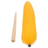 Decorazione del partito Frutta simulata Sandbox Corn Shaker Giocattolo musicale per bambini Musicale Per bambini Maracas Forma Giocattoli Per bambini Strumento a percussione