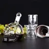 Wine Glasses Transparent Skull Glass Wine Decanter Whiskey Skull S Glasses Skeleton Wine Glass For Bar Family Halloween Decoration Mug 231208