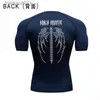 Herren-T-Shirts, Y2K-Kompressionsshirt, elastisches Trainings-T-Shirt, Fitnessstudio, Fitness, Workout, Strumpfhosen, Sport, sportliches Laufen, Herren, langärmeliges T-Shirt L231208