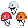スキーヘルメットプロの登山家ロッククライミングセーフティヘルメット作業救助ケービングマウンテーリングラペリングギア機器230921 DR DHTVP