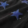 Vêtements de créateurs Amires AM Denim Jacket 453 Trend Brand Amies New Denim Coat Blue Star Black Denim Top Veste pour homme Slim Fit Trend Casual 453
