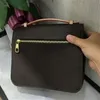 Bolso de hombro para mujer de cuero genuino de moda 407802238