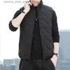 Gilets pour hommes Marque Mode Hommes Automne Hiver Gilet Gilet Style Coréen Homme Casual Veste Sans Manches Manteaux Taille M-5XL Q231208