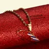 Email Cuba kaart kettingen voor vrouwen charme hanger zilvergoud kleurenketen sieraden9453590