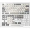 لوحات المفاتيح XDA ملف تعريف 120 PBT Keycap Dye-Sub مخصصة الحد الأدنى من اللون الأبيض باللغة الإنجليزية اليابانية للوحة المفاتيح الميكانيكية MX Switch Dro dhqeo