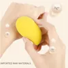 Makeup Sponges 3st Mango Shape Soft Svamp ansiktsskönhet Kosmetisk pulver Puff Make Up Tools