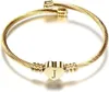 Bangle VQYSKO Gold Color Kids Bracelets For Girls-A To Z Stainless Steel Heart Initial Baby Girl Jewellery Birthday Gifts Aged 2-10