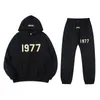 Fonr 23/24 heren- en dameshoodies modeontwerper Essentialhoodies Fears seizoen 8 Essentials1977 stroomden leggingset High Street paar