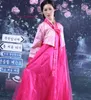 Etniska kläder 2023 Traditionell koreansk vintage klänning Hanbok Fairy Stage Performance Ancient Folk Dance Suit Chiffon Banket Evening