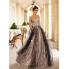 Prom Satin a Line Sexy High Slpt Sweetheart Formal Women Gowns Maniche Vestidos de nolia Abito a spasso