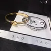 18k Gold Bangle 925 Silver Designer Armband Luxury Girl Love Diamond Circle Armband Classic Brand Jewely Par Present Box Fashion Fam Gakr