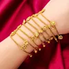 Chain 2023 Long Lasting Color Thick Gold Plated Beautiful Charms Bracelet Women s Hand Link Original Fashion Jewelry 231208