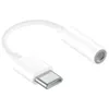 USB-typ C till 3,5 mm Aux-adapter Type-C 3 5 Jack Audio Cable för Samsung Galaxy S21 Ultra S20 Obs 20 10 Plus Tab S7 S7+ Adapter