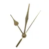 Klockor Tillbehör 10Set Mute Pendulum Clock Repair Movement Gold Hands For Diy Silent Hanging Wall Mechanism Interior Parts
