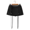 Skirts Spring Summer Women Female Sexy Polyester Brand Skirt 231207