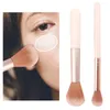 Pinceaux de maquillage 1 pièce, brosse multifonctionnelle pour ombre de nez, poudre de surbrillance, fard à joues, outils cosmétiques professionnels portables, 1 pièce