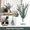 Decorative Flowers Succulent Plants Hanging Lavender Leaf Dried Flower Bouquet Natural Air Branches Light Luxury Creative