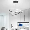 Lampes suspendues LED lustre lumières économie d'énergie suspendus luminosité de la lumière intérieure protéger les yeux anticorrosif installation facile pour la vie