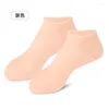 Frauen Socken 1 Paar Silikon Feuchtigkeitsspendende Fußmaske Peeling Strand Spa Gel Verjüngung Pflege Elastische Schutz