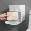 Porta carta igienica Supporto da parete con luce a induzione Portaoggetti multifunzione Portarotolo impermeabile Accessori da bagno 231206