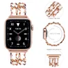 Luksusowy metalowy skórzany pasek do Apple Watch Band 49 mm 41 mm 45 mm 38 mm 42 mm 44 mm 40 mm Bransoletka dla IWatch Ultra 2 9 8 7 SE 6 5 4