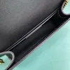 Дизайнерская сумка-конверт, маленькая, 20 см, 10А, зеркальное качество, сумки через плечо из телячьей кожи, роскошная сумка на цепочке с коробкой Y005